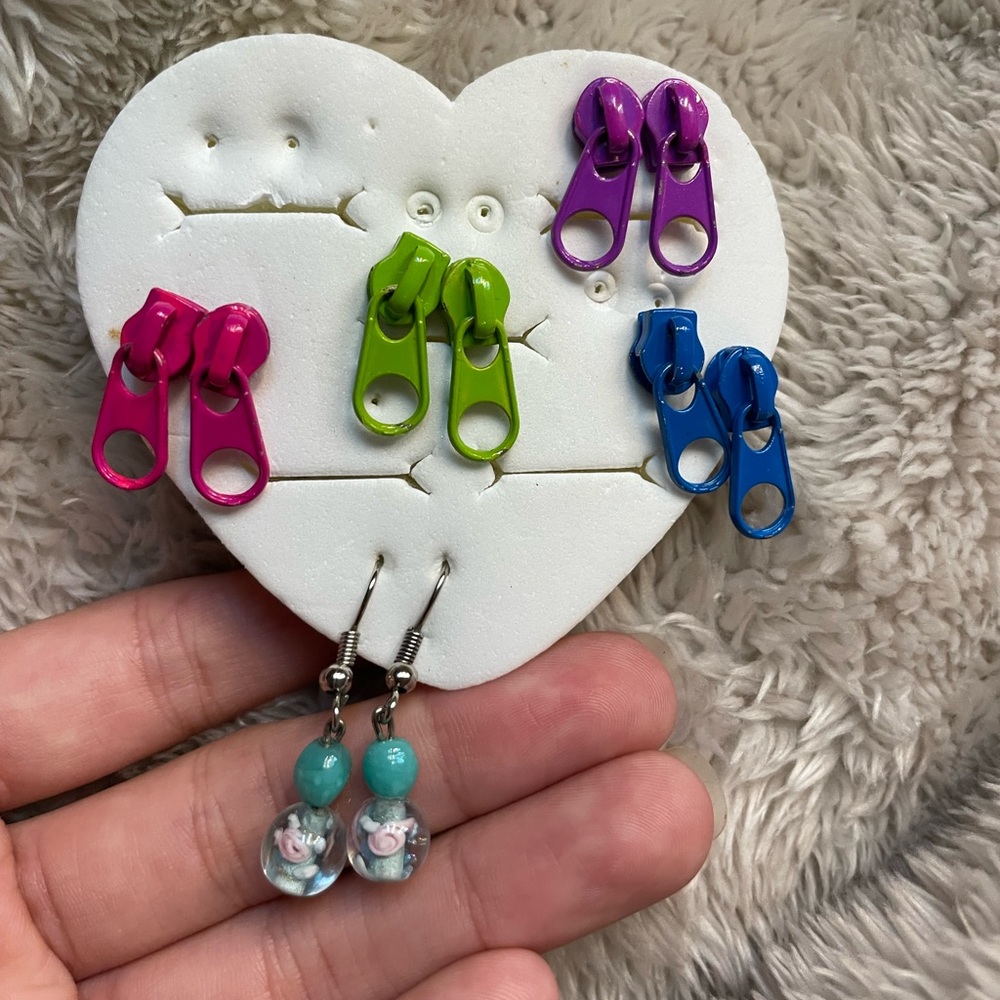 Handmade/homemade earrings